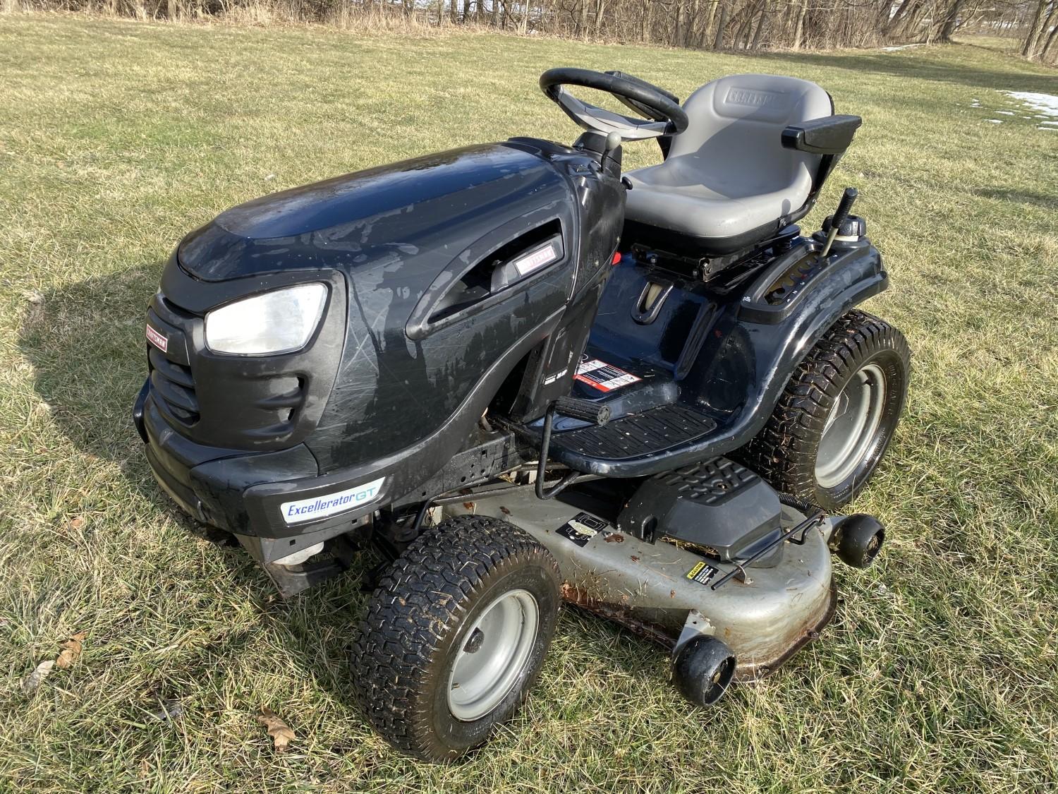 Craftsman Excellerator GT Riding Lawn Mower