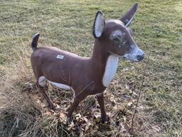 Pair of vintage Cement Deer