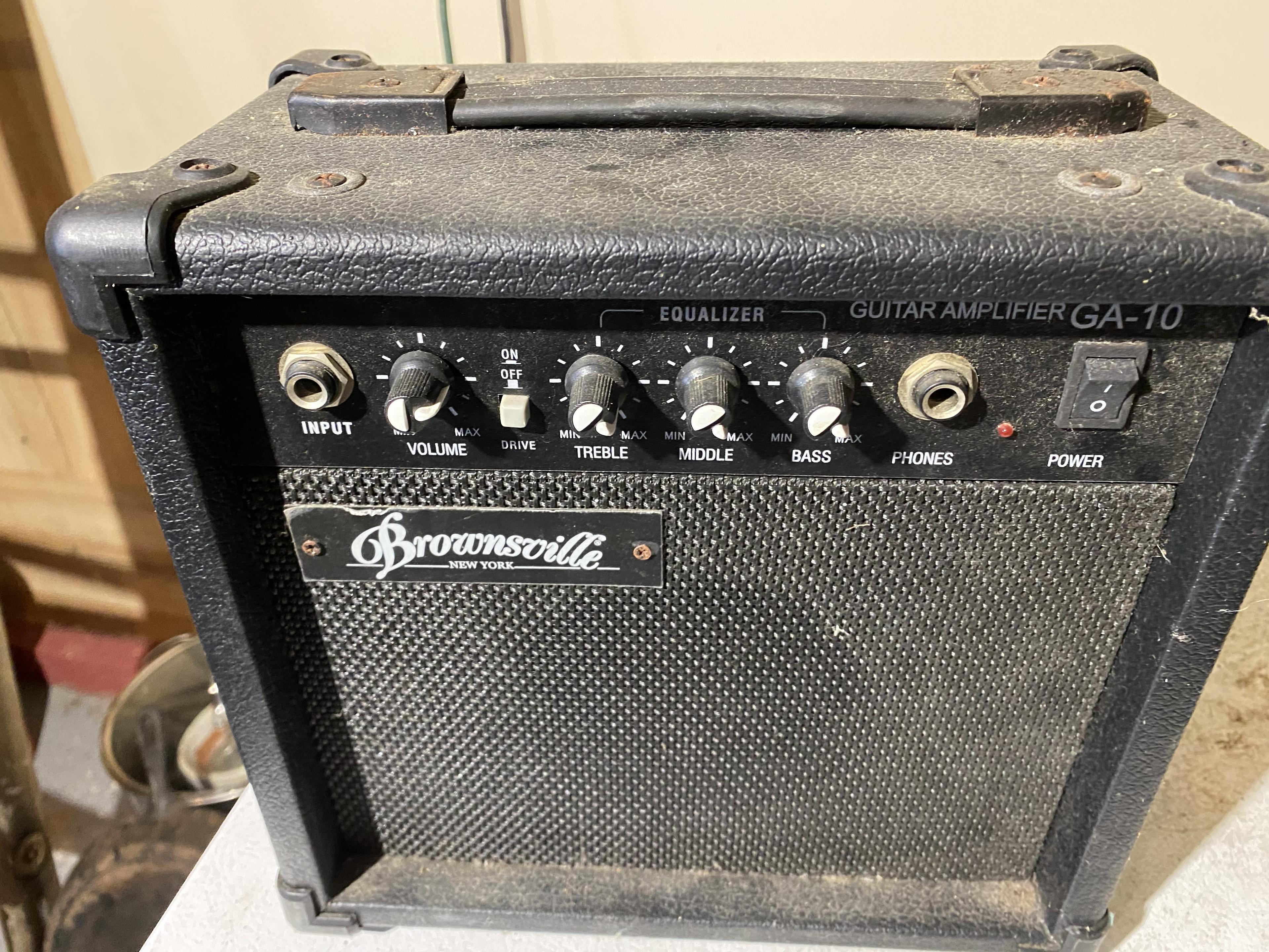 Vintage Brownsville Guitar and Amplifier