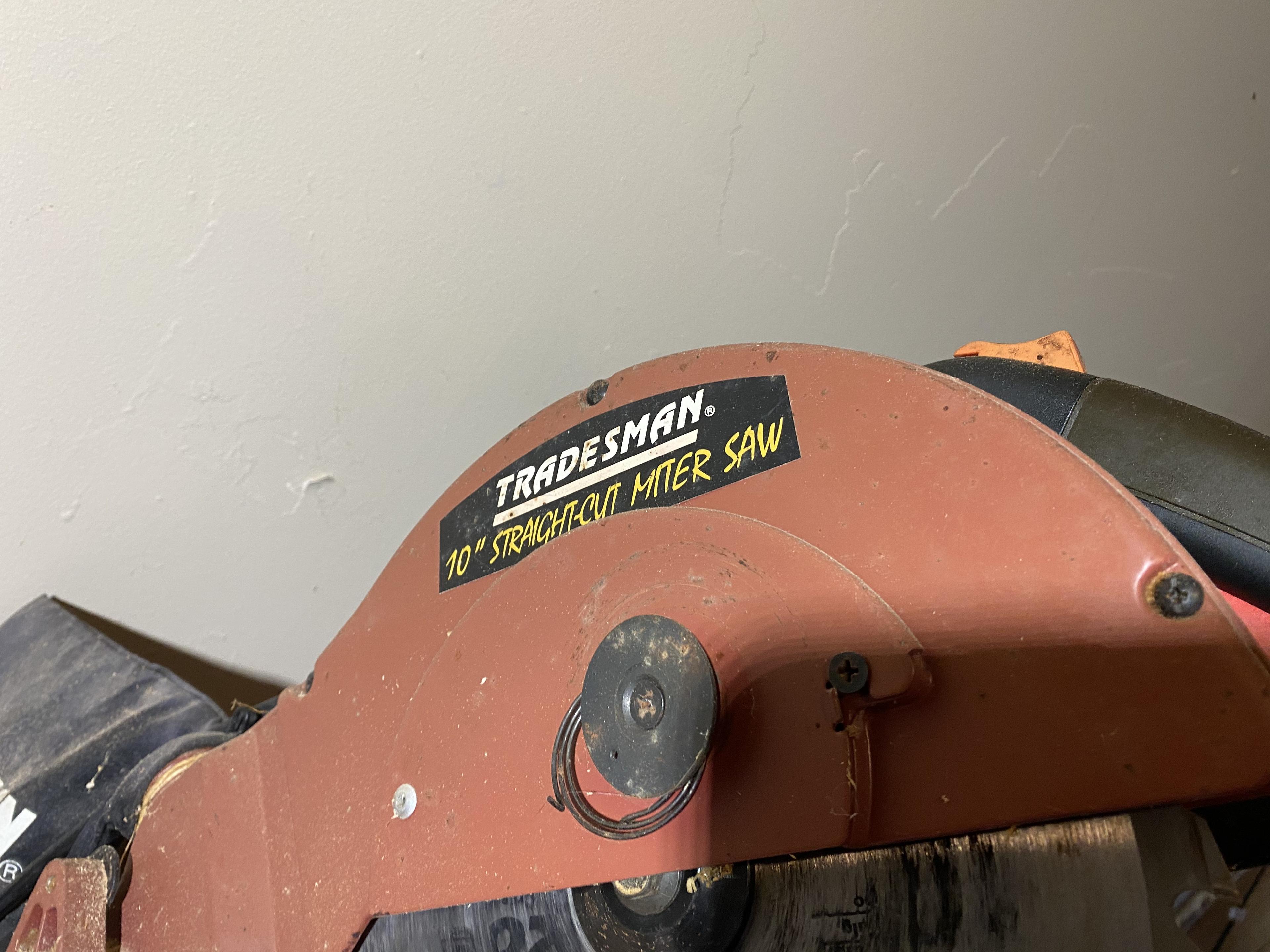 Tradesman 10" Straight Cut Miter Saw