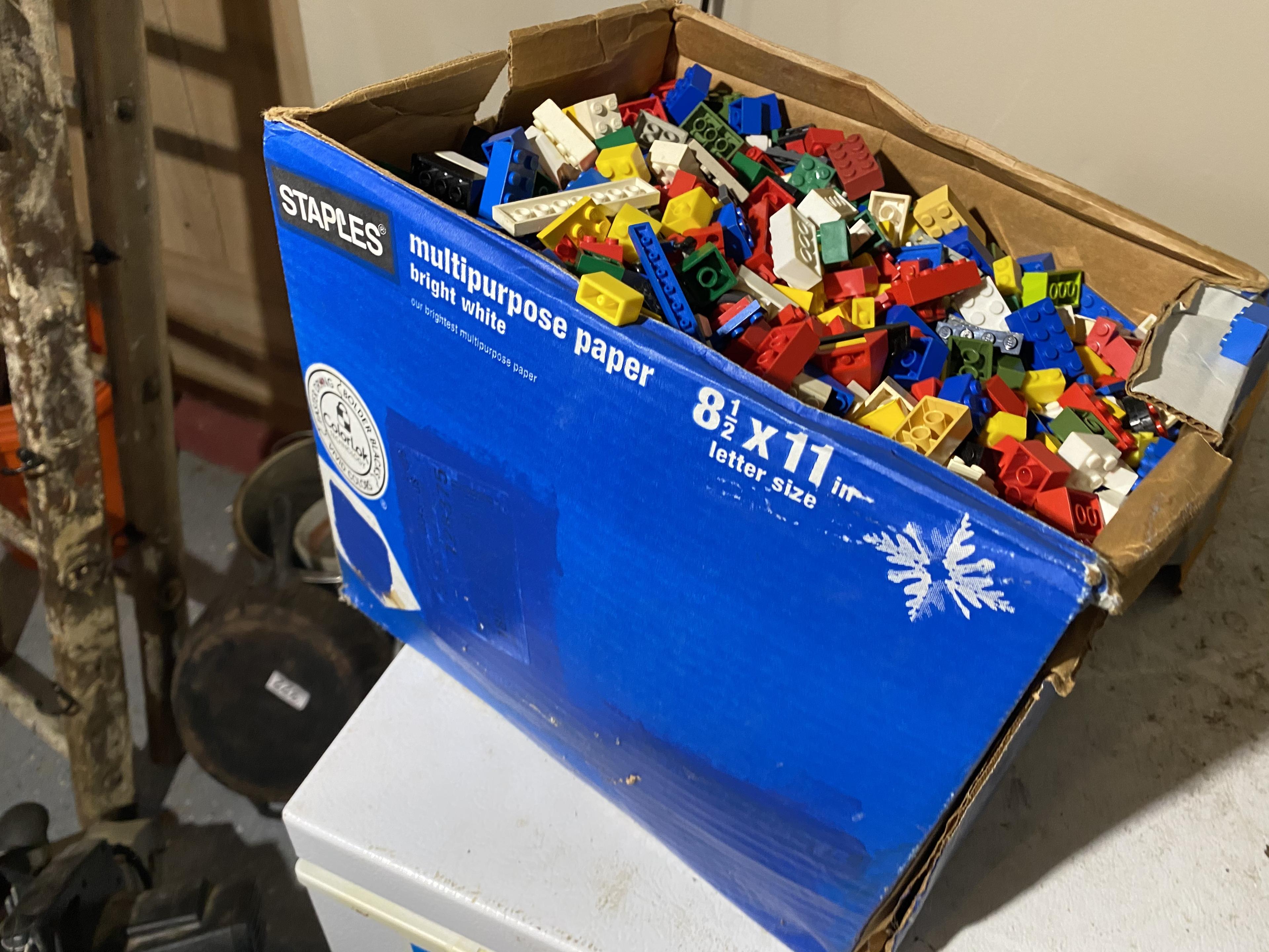 Large box of assorted Legos