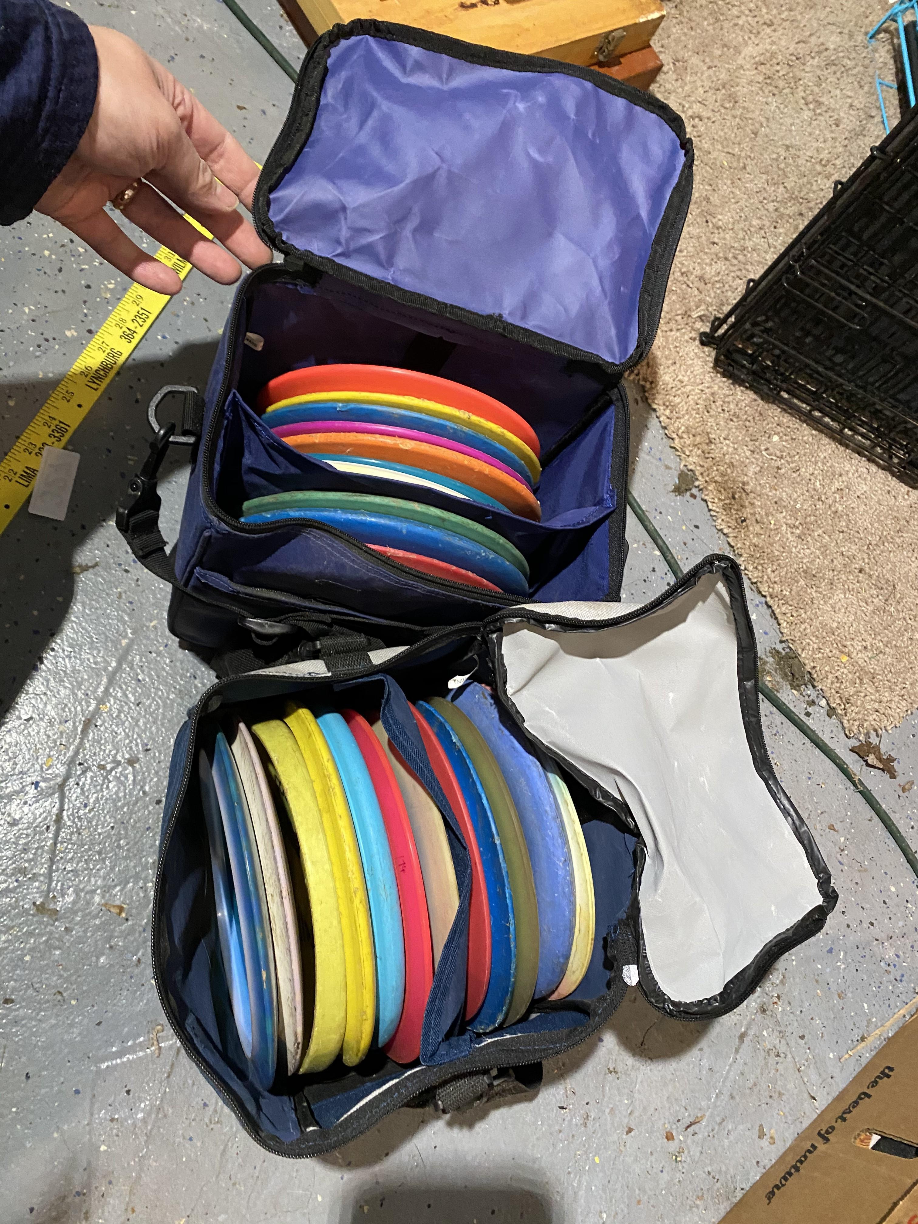 Large lot of assorted Disc Golf Discs