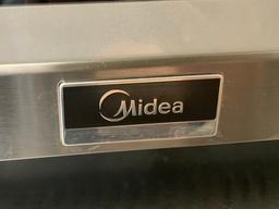 Midea Equipment 1025F2A Stainless Steel Countertop Commercial Microwave Oven, 1000W