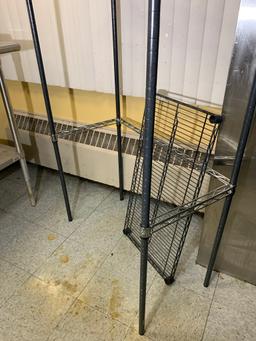 NSF Coated Wire Shelving Unit
