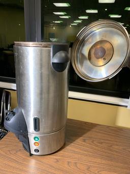 West Bend Stainless Steel Commercial Coffee Urn