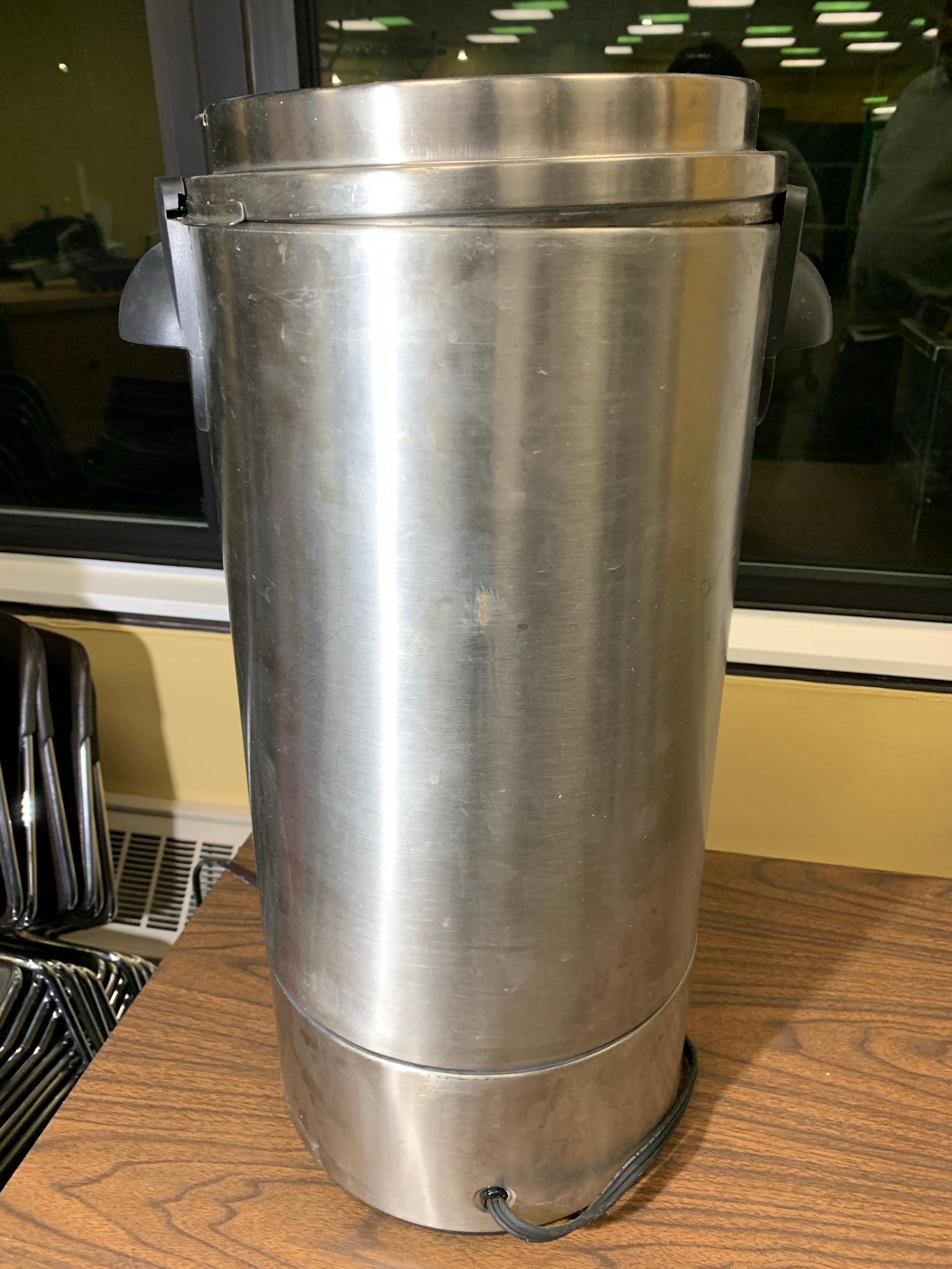 West Bend Stainless Steel Commercial Coffee Urn