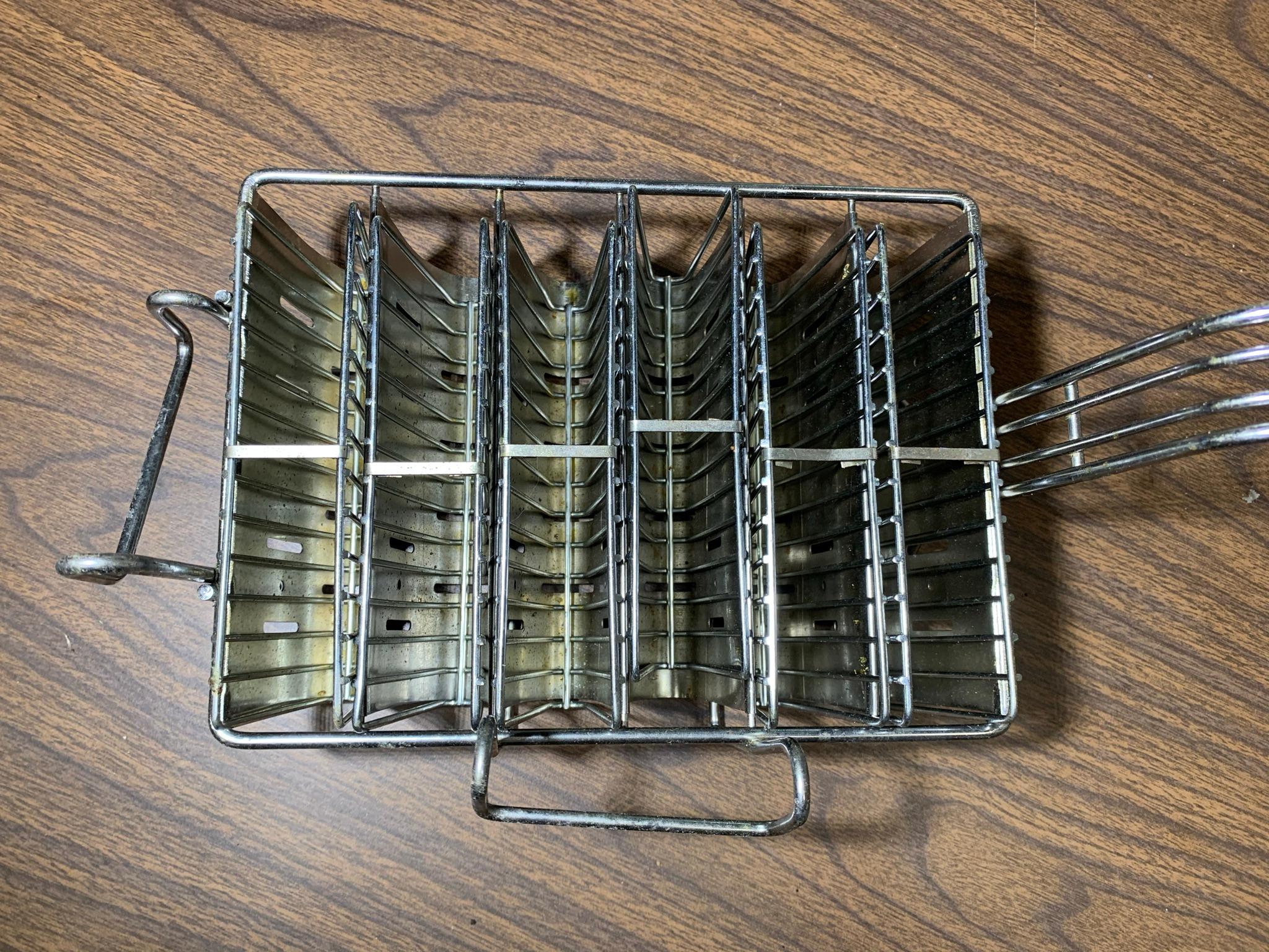 Taco Frying Basket with 6 Slots