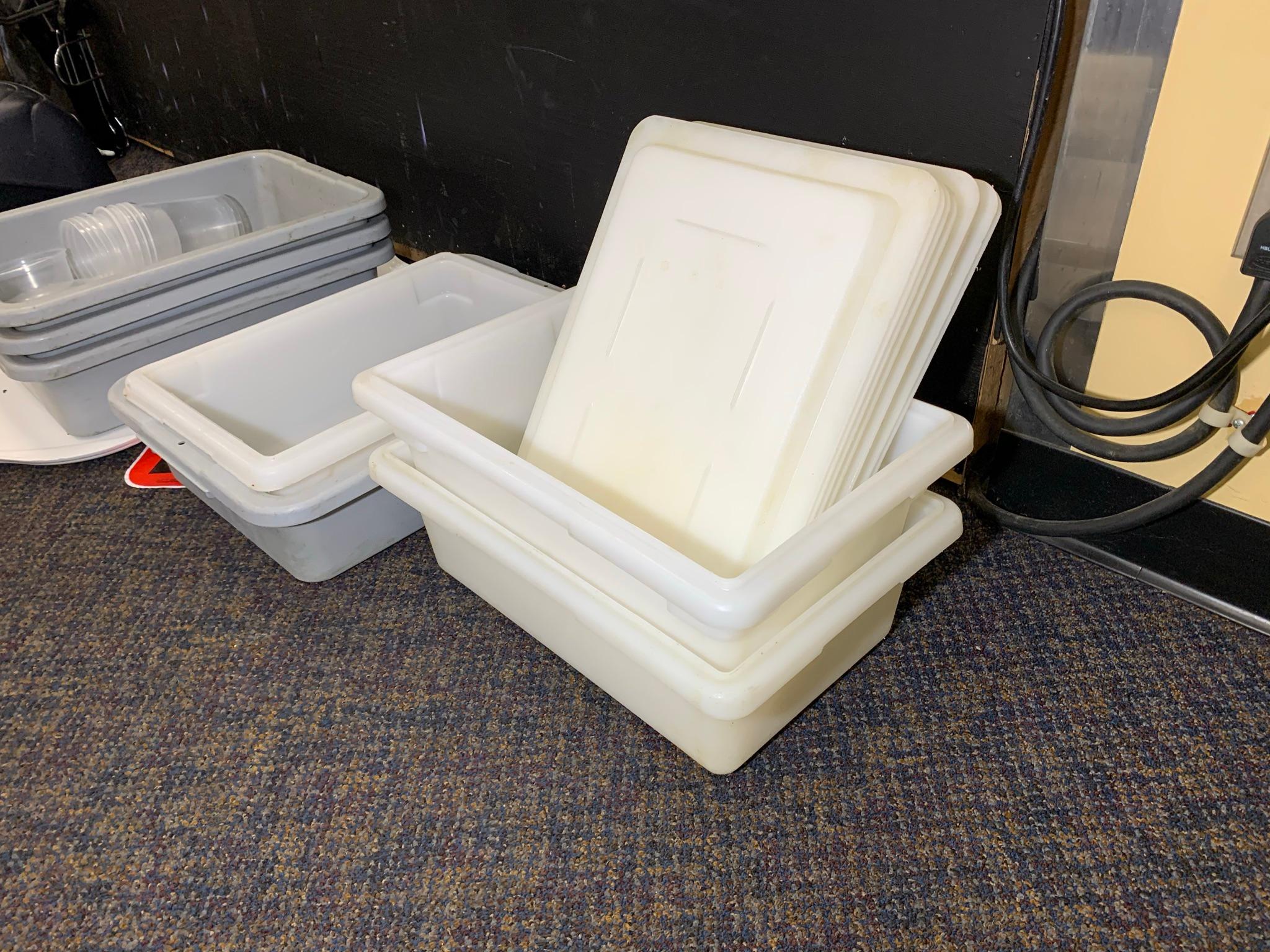 Large Group of Food Prep Storage Containers