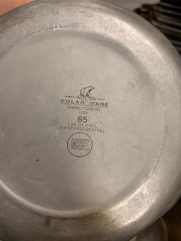 Stainless Steel Round Inset Pan