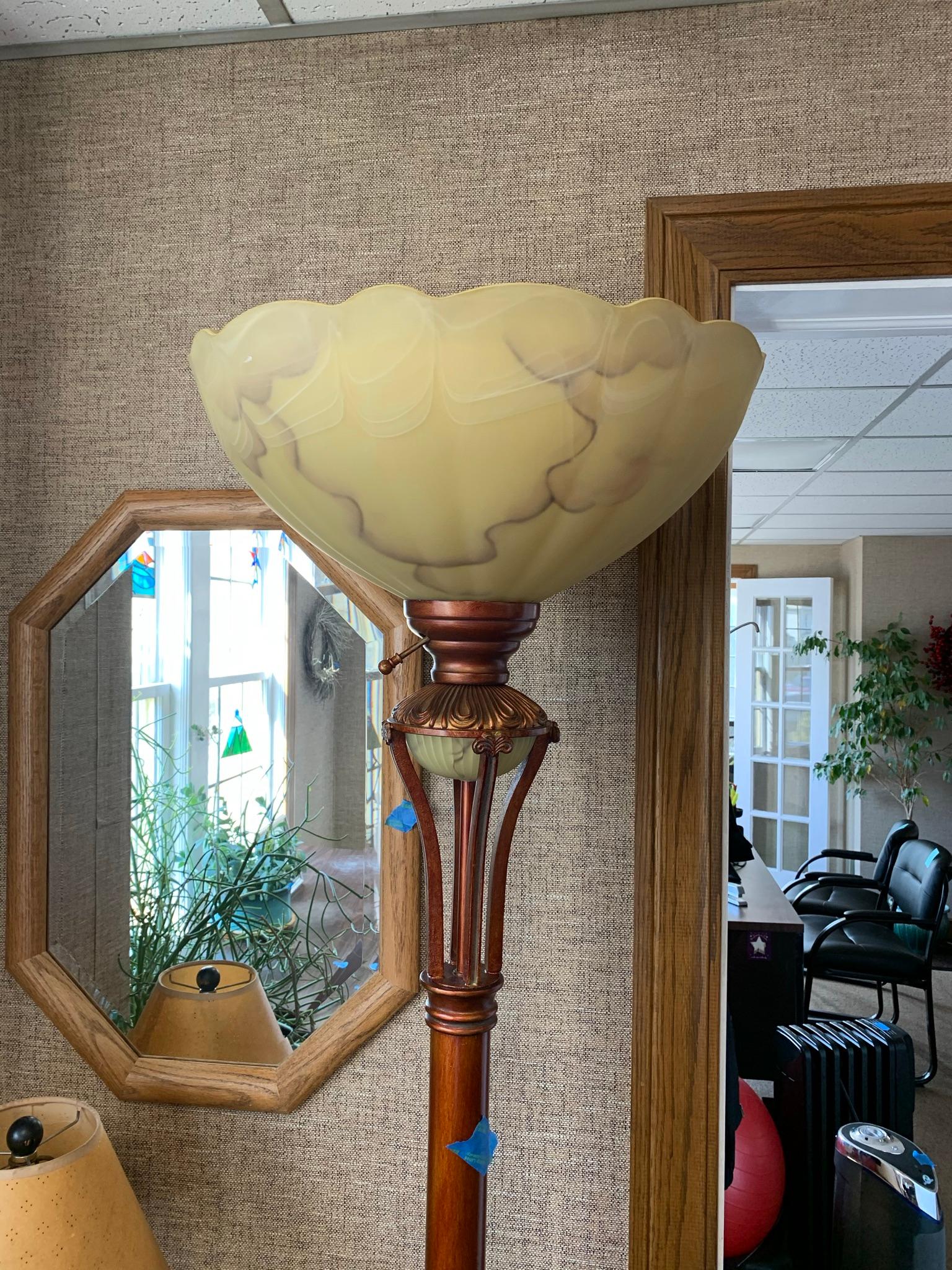 Lamp, Mirror, Side Table, Wreath, Monitor Stand, & More