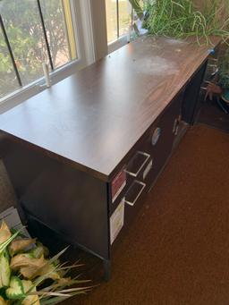 Credenza with Contents