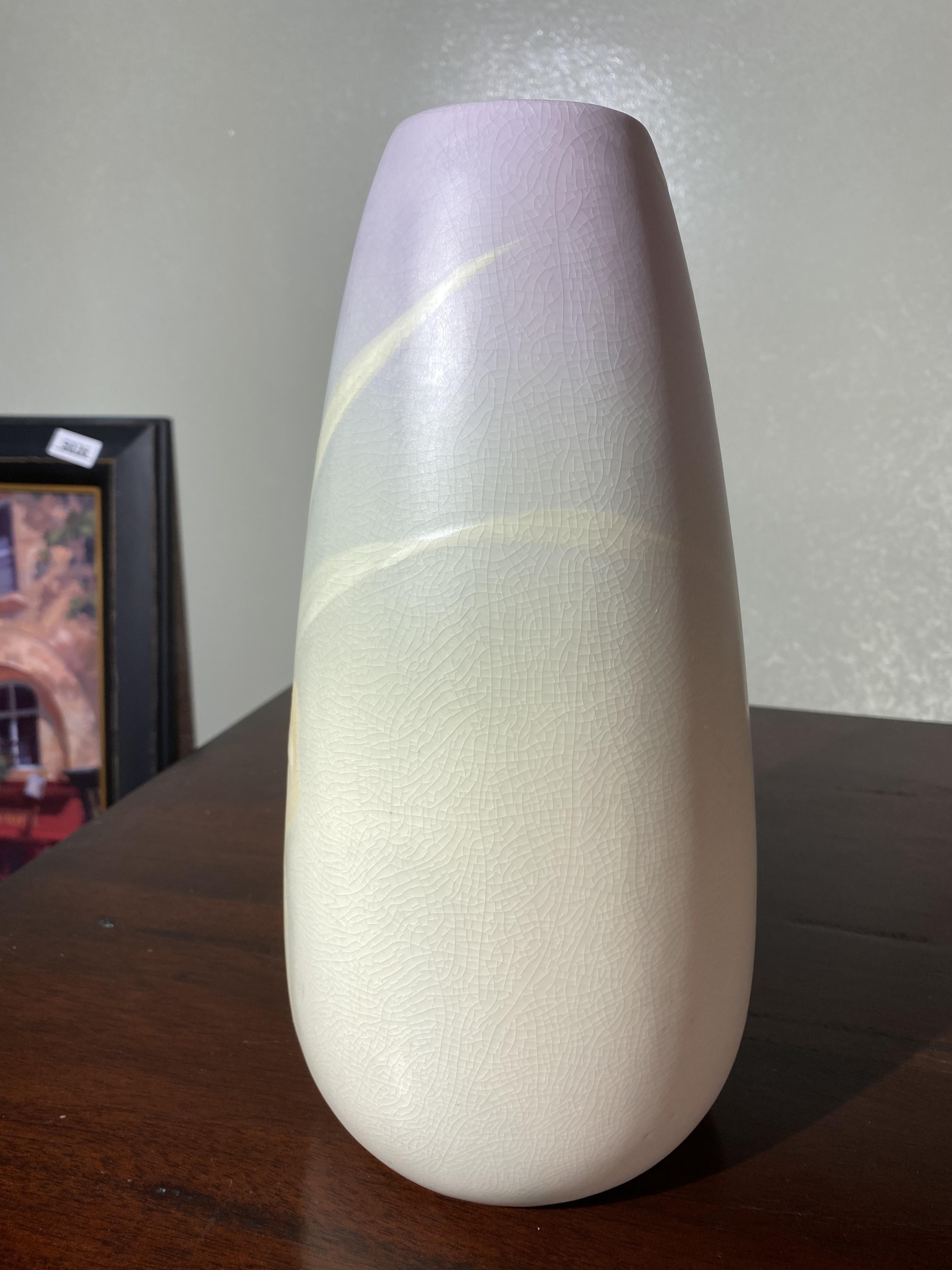 Weller Art Pottery Matte Glazed Floral Vase - excellent