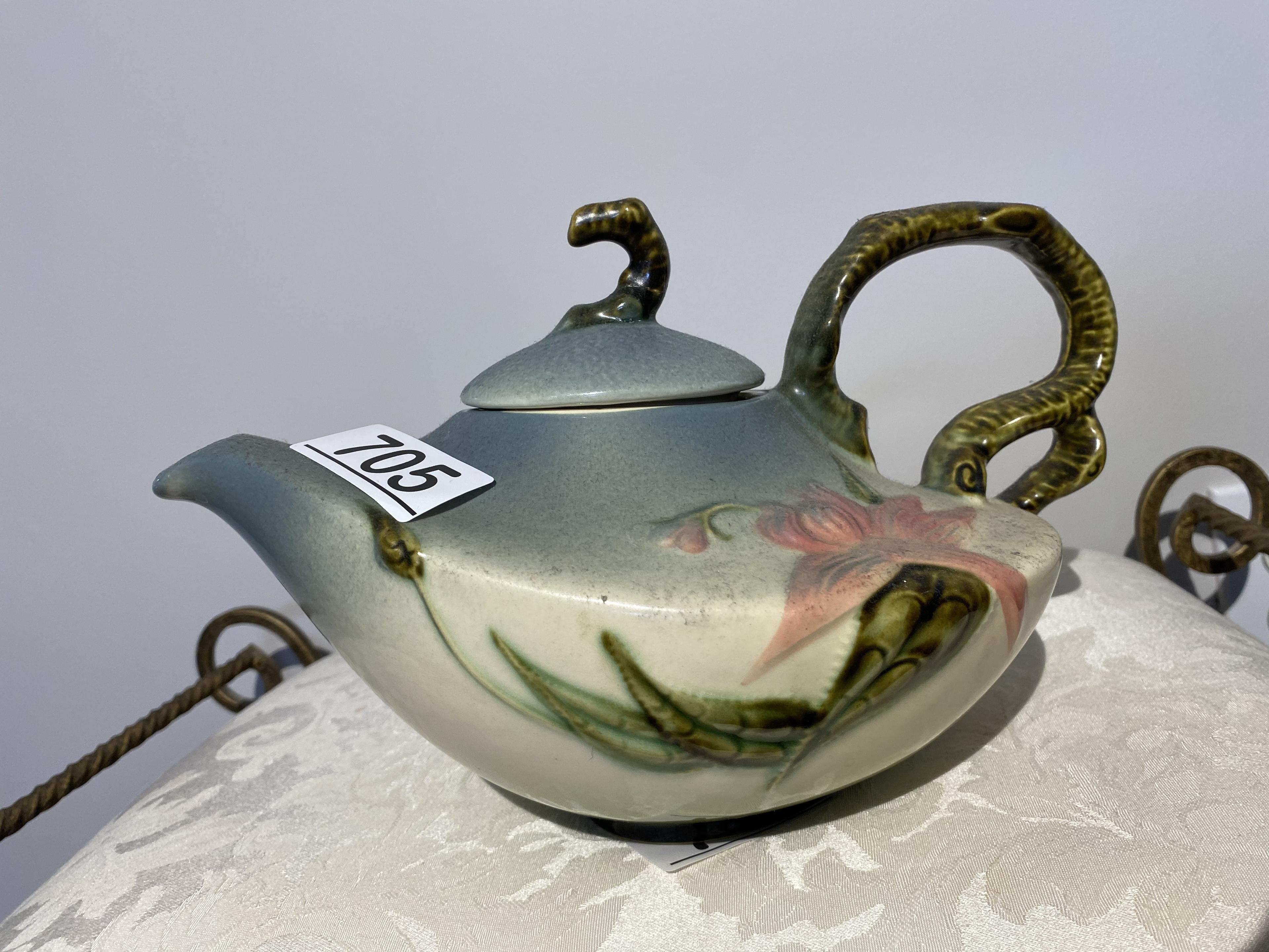 Rare Hull Woodland Aladdin Teapot