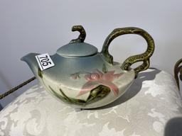 Rare Hull Woodland Aladdin Teapot