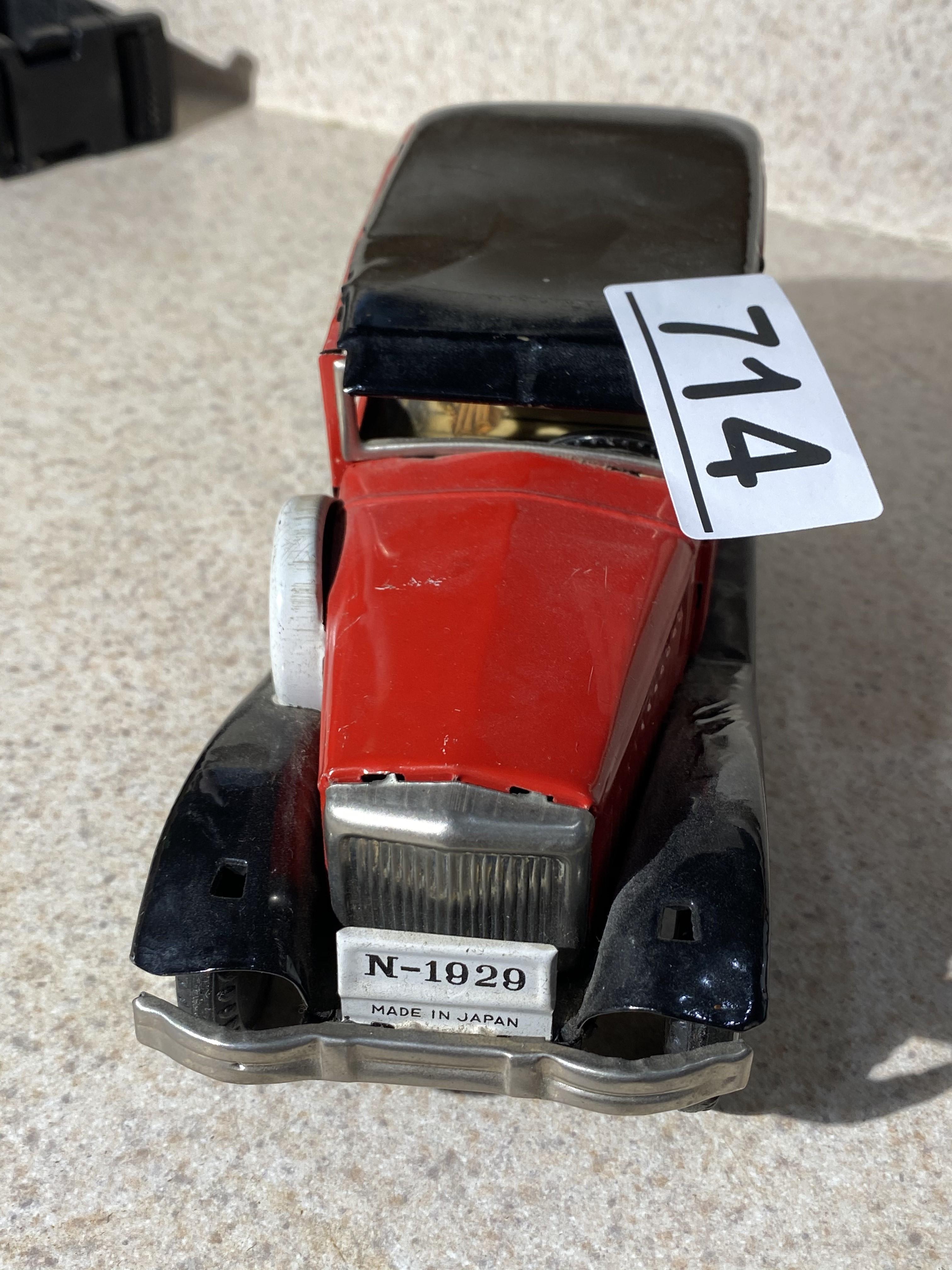 Vintage Made in Japan Friction Toy Car