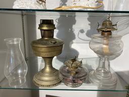 Old Oil Lamps and more lot