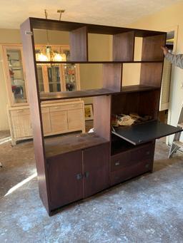 Mid-Century Teak Credenza or Foshay Shelf Unit