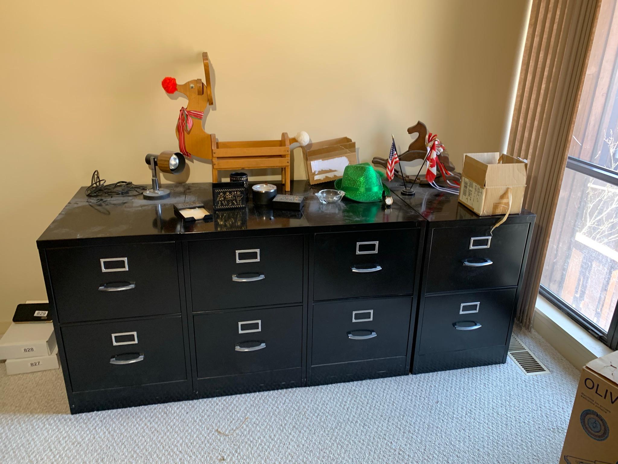 Mid-Century Desk & Office Chair.  Filing Cabinets, Desk Lamps & More