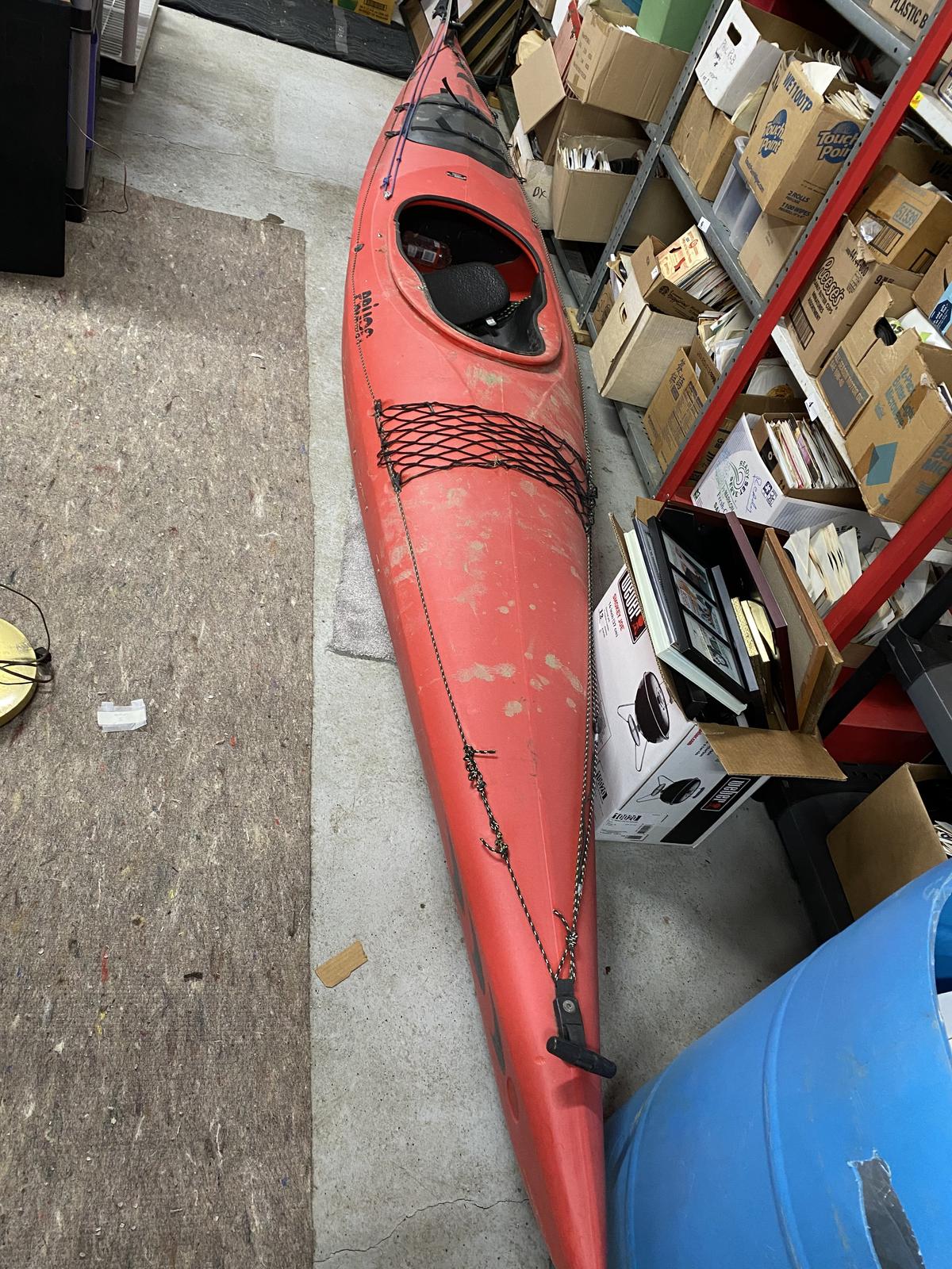 Large Size Sea Kayak by Prion w/paddle