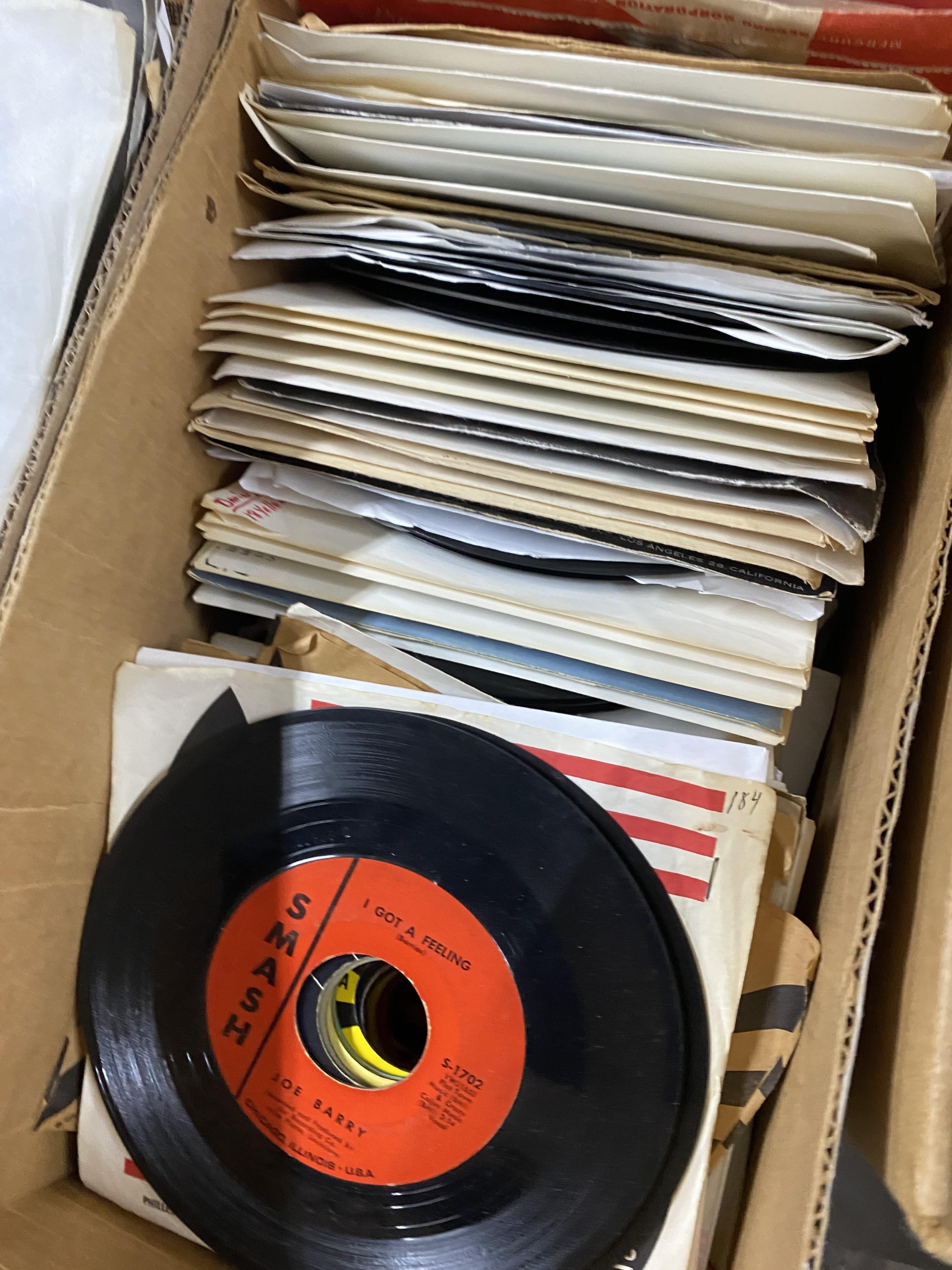 Very Large quantity of 45 records