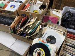 Very Large quantity of 45 records