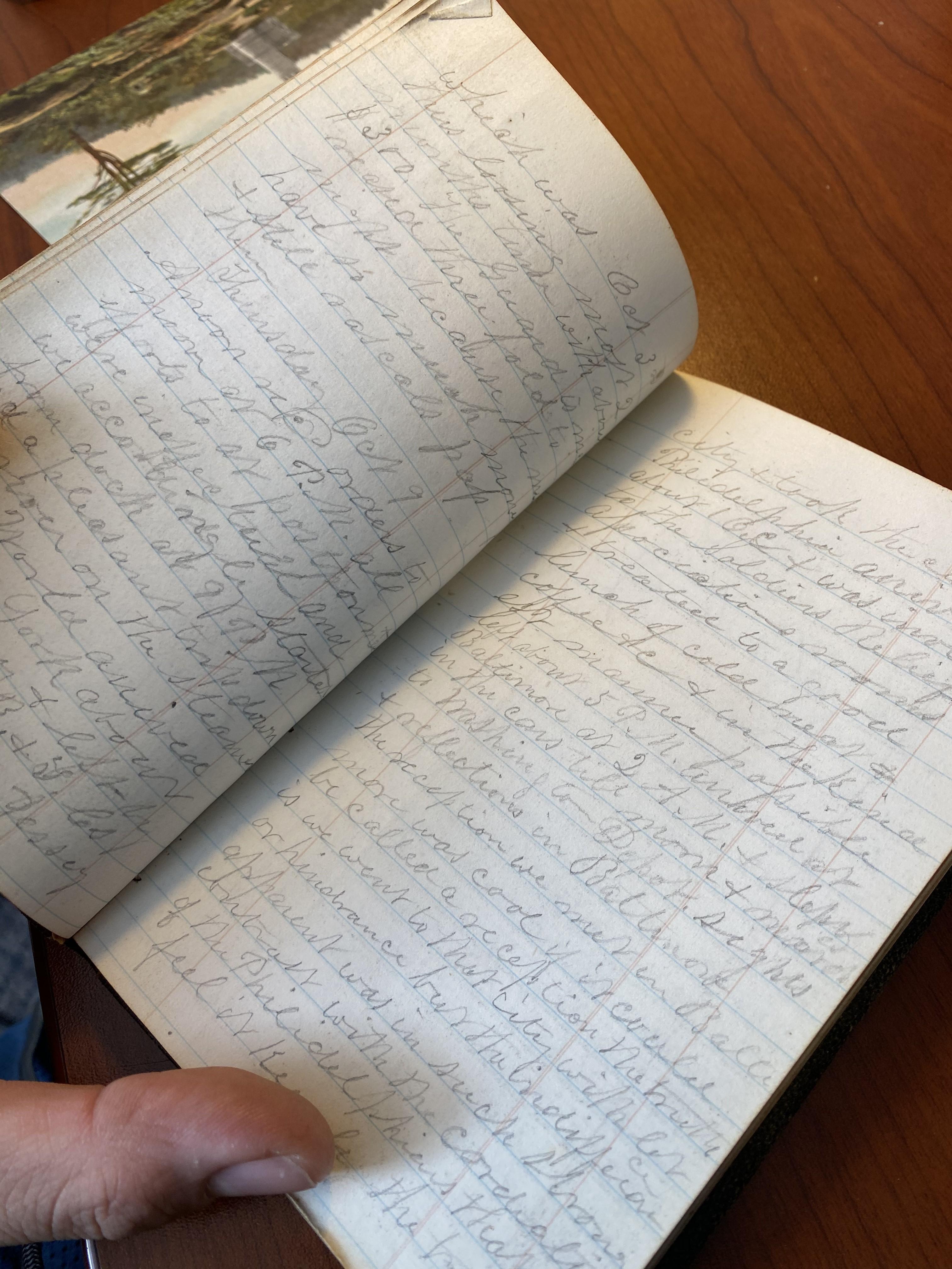 Civil War diaries including as Head of Prison Camp