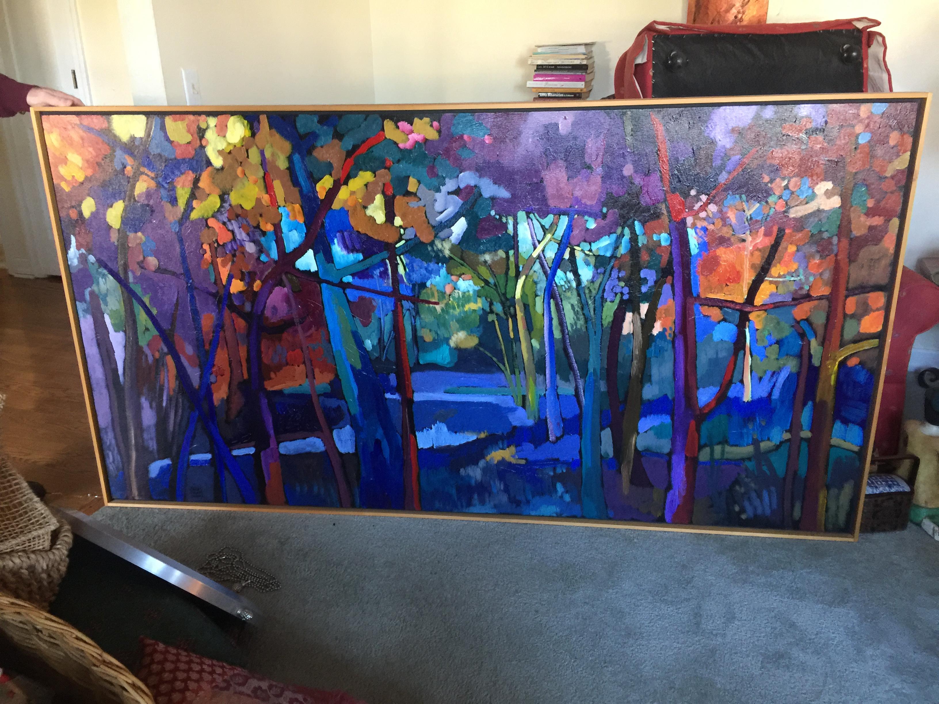 80"x42" Oil on Canvas painting by Russ Vogt