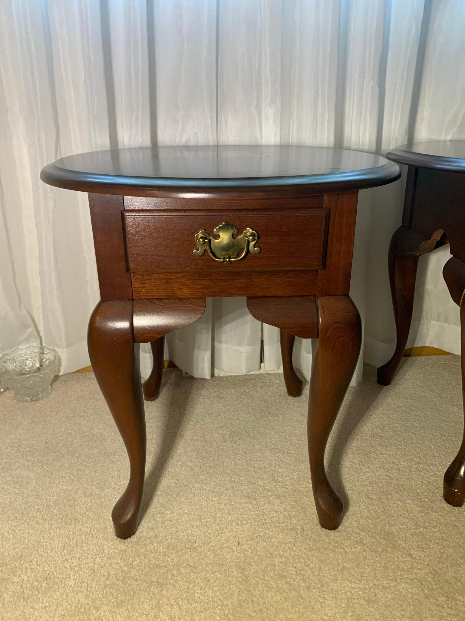 Hanover Heirlooms Solid Pennsylvania Cherry Coffee Table and 2 Side Tables