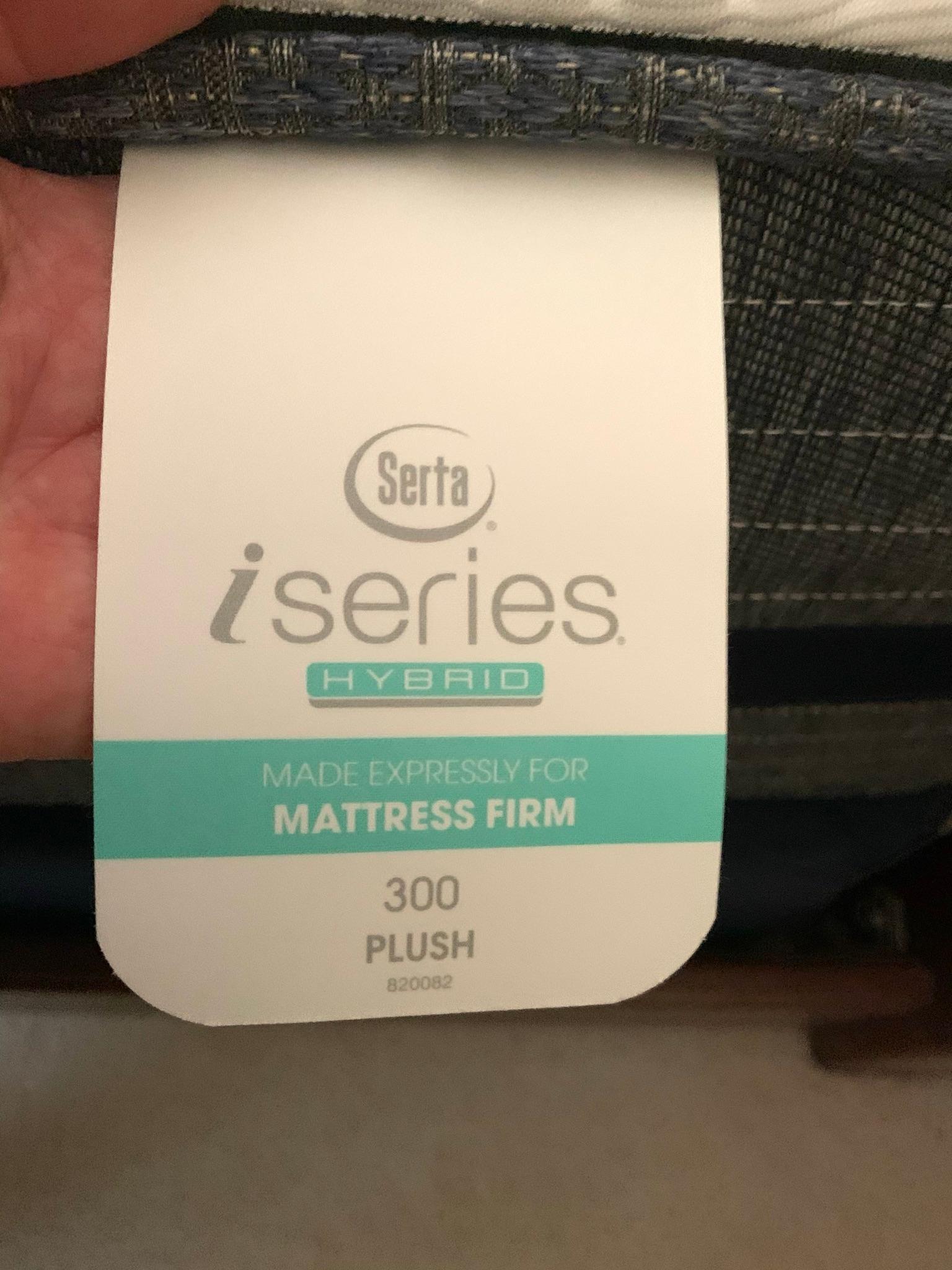 King Size Bed with Serta iseries Hybrid Mattress