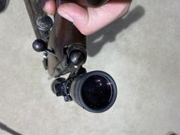 Vintage Savage 22 Hornet Rifle w/Scope on Bipod