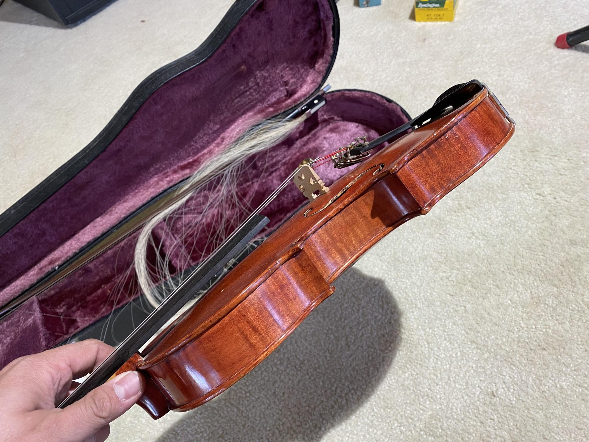 Antique high quality Violin by A. Schroetter