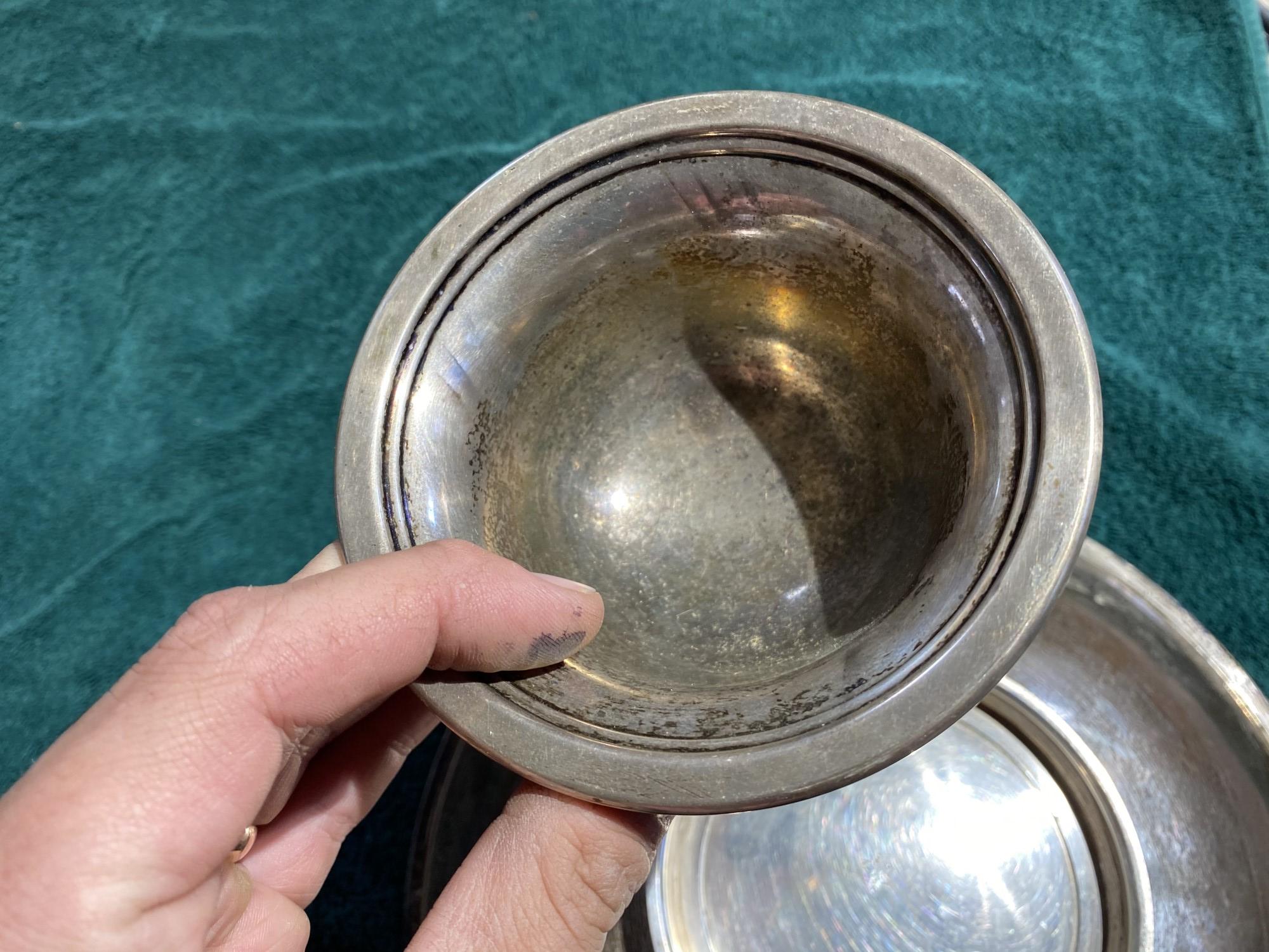 905 grams sterling silver -Large Bowl PLUS
