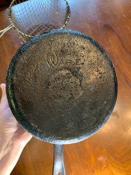 Wagner Ware Cast Iron Fry Pot