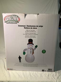Airblown Inflatable Snowman.  See Photos.