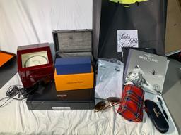 Breitling Book, Epson Printer, Brookstone Watch Case, and More