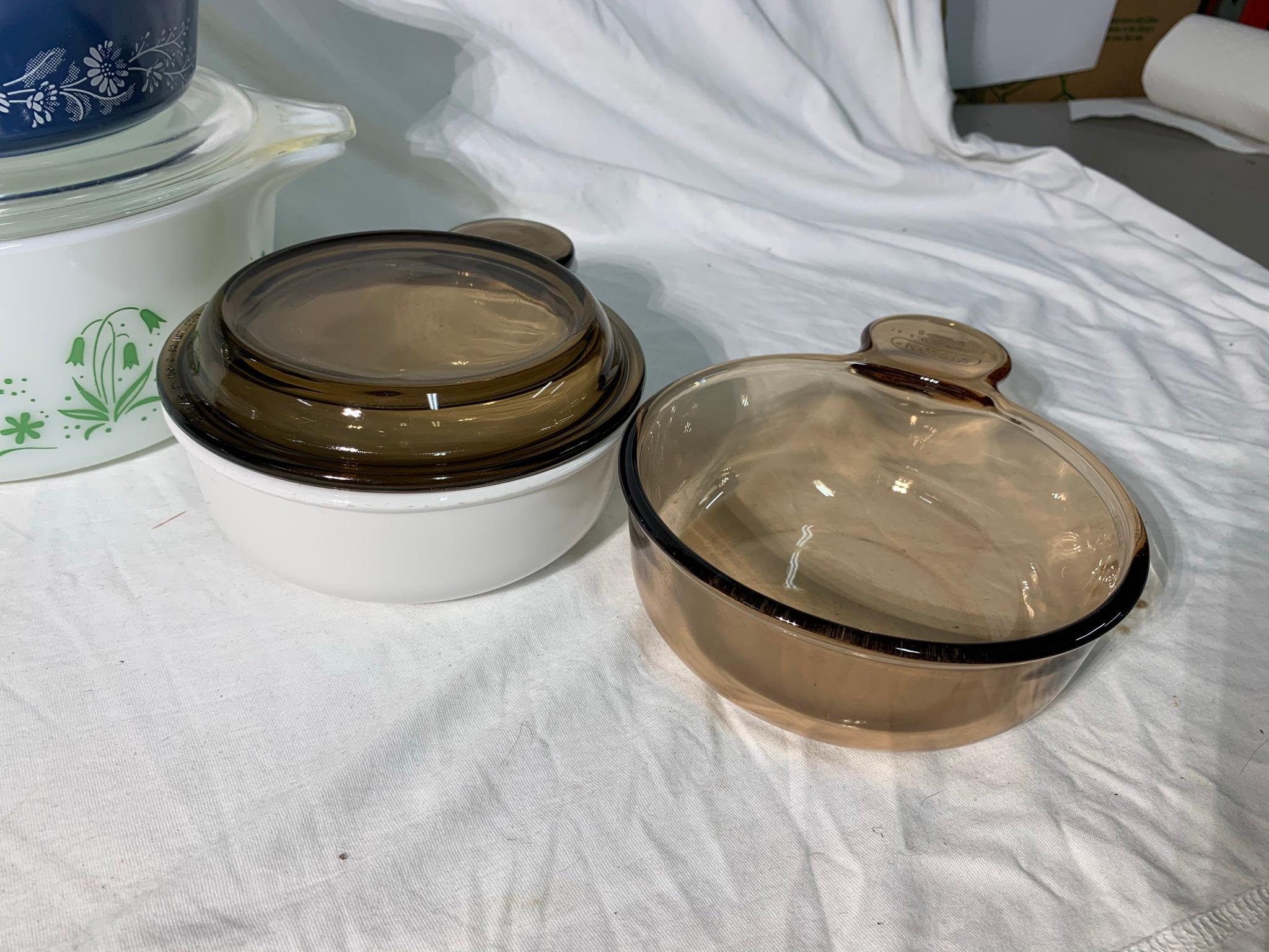 McCoy Pottery, Corning Ware, & Pyrex Dishes