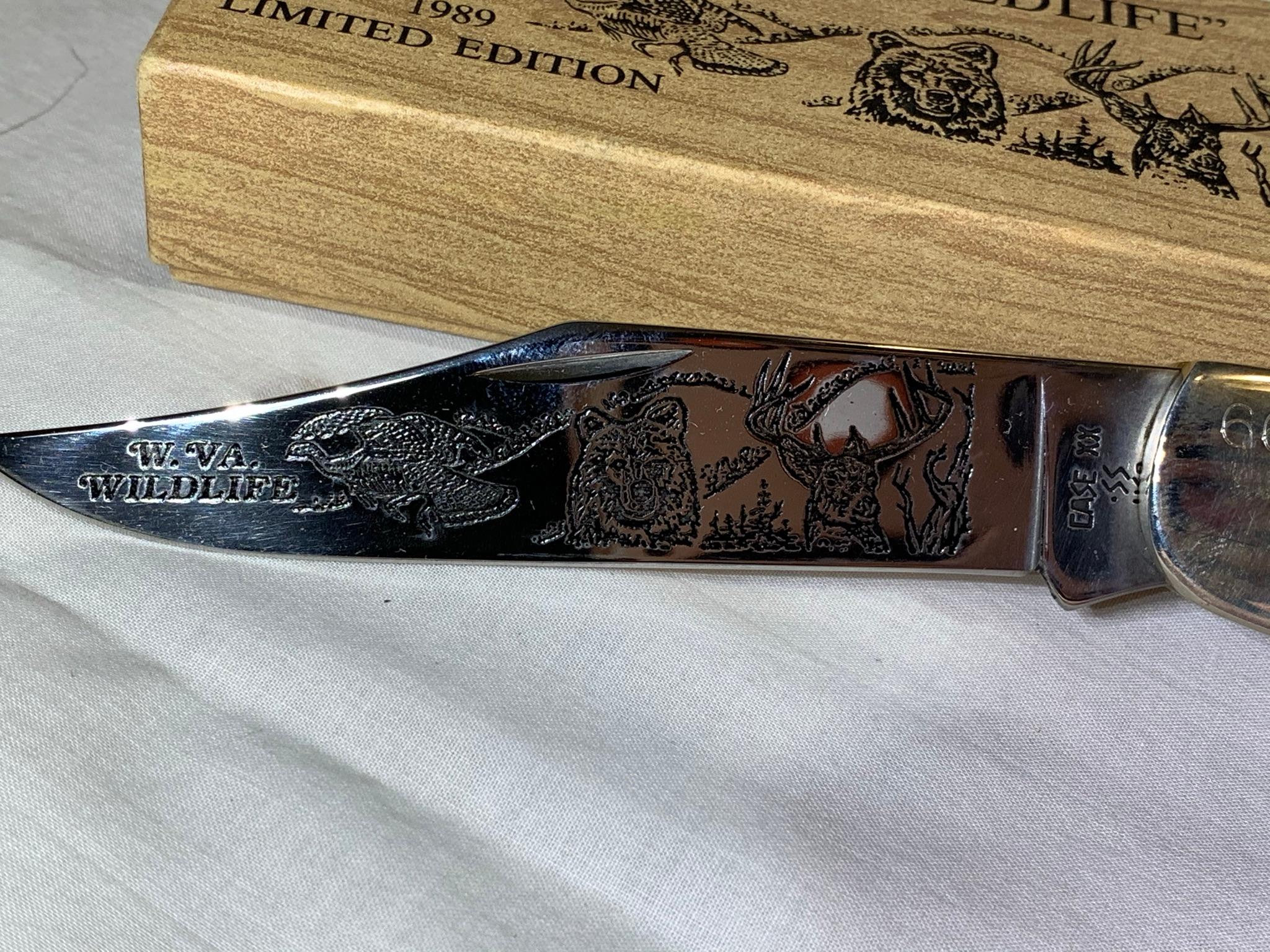 Case "West Virginia Wildlife"  Limited Edition Knife