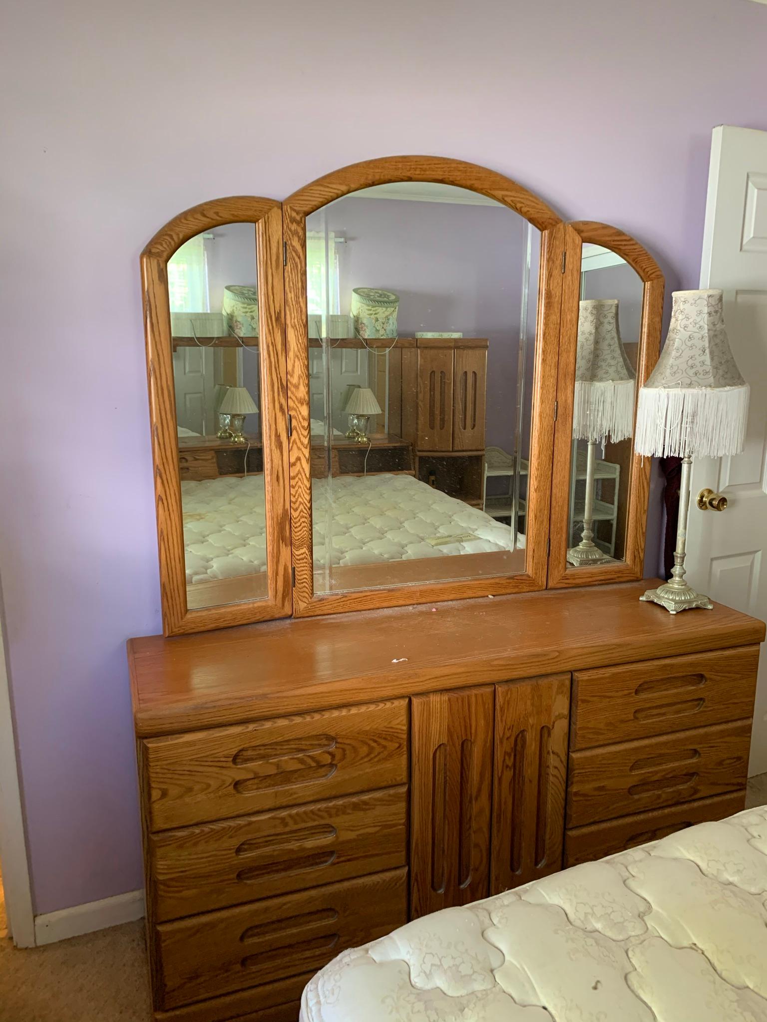 Queen Headboard, Dresser, Chest of Drawers & More