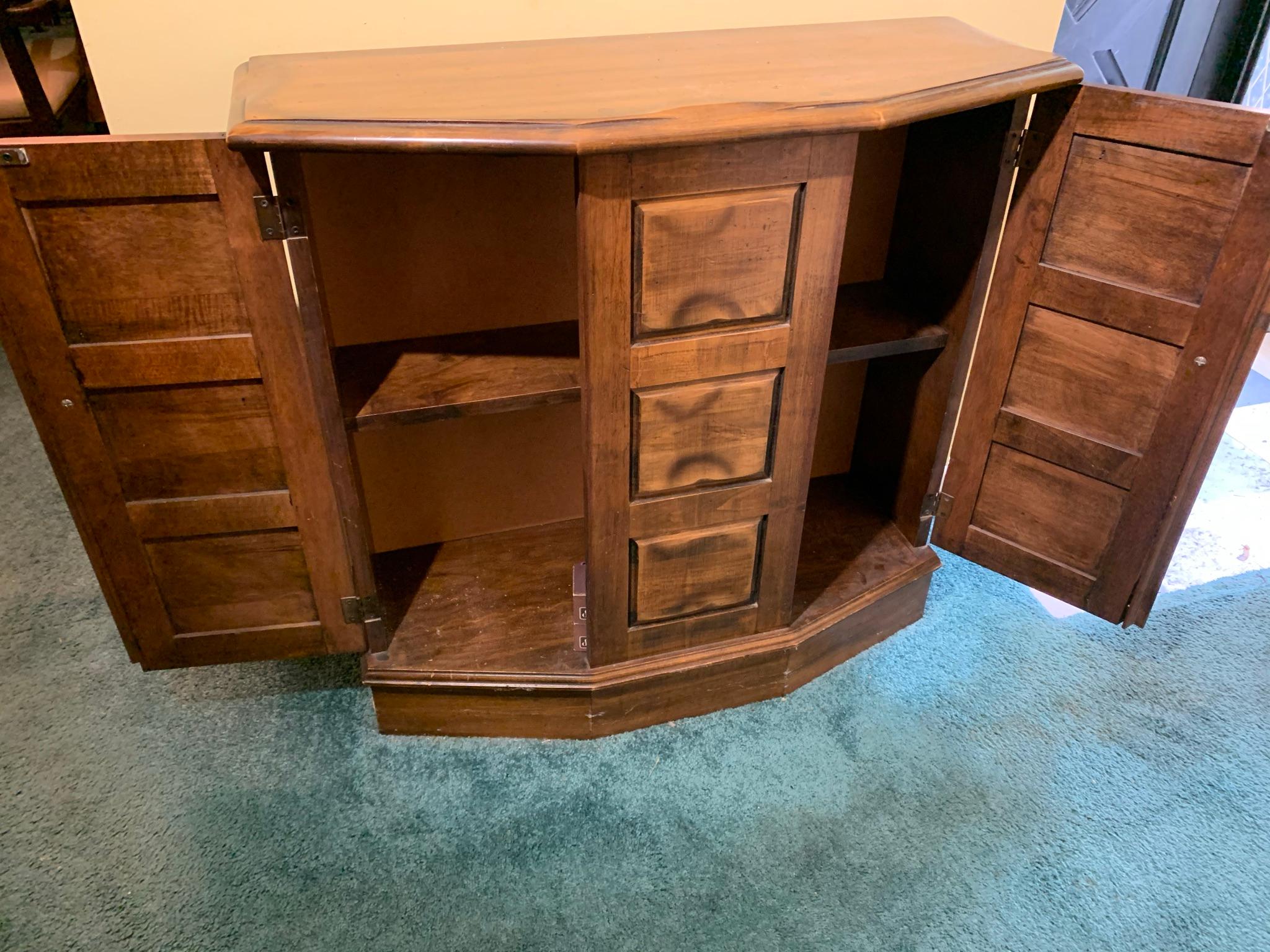 Entryway Cabinet and Mirror