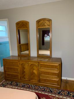 King Size Bed, Chest of Drawers, Dresser & Night Stand