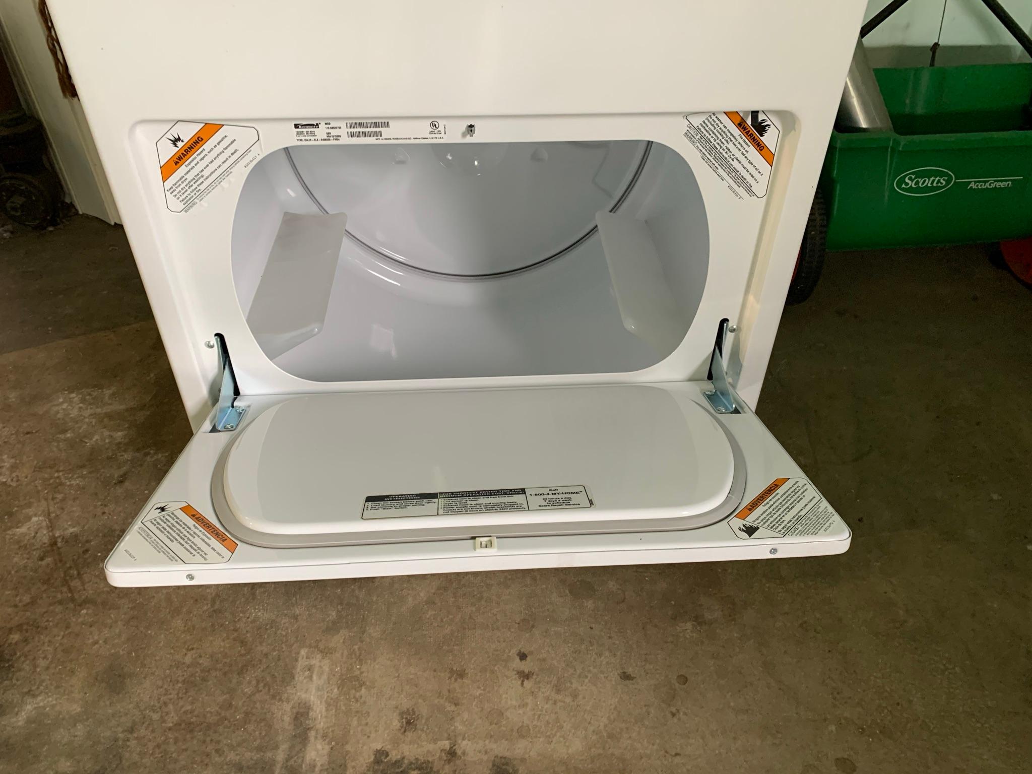 Kenmore Electric Dryer  Model 110.68522700