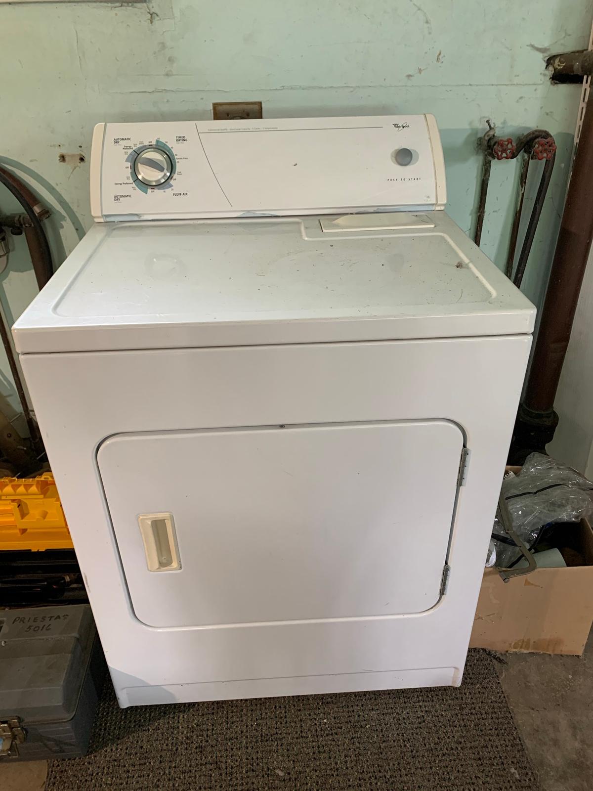 Whirlpool Electric Dryer Model LER4600PQ0