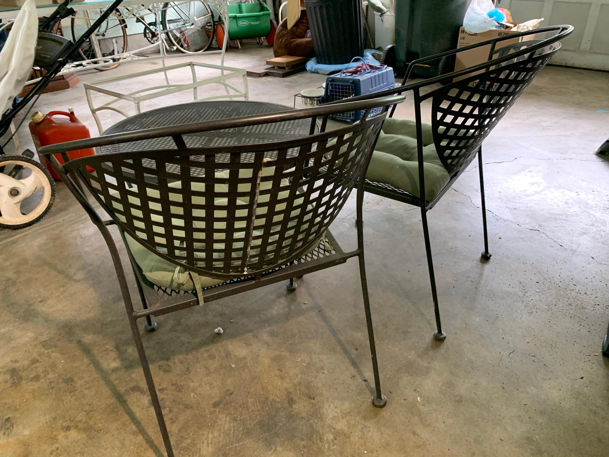 2 Chair Patio Set with Small Accent Table