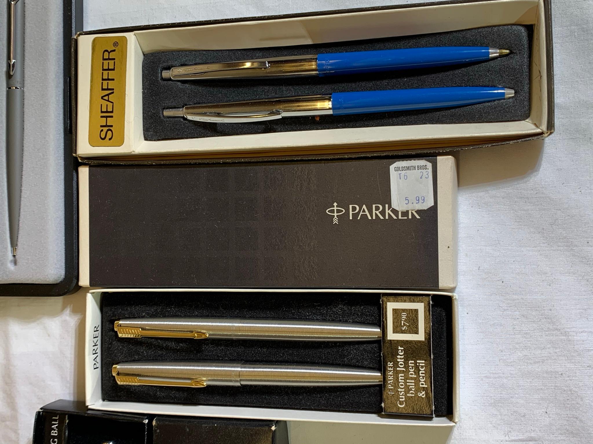 Vintage Pens - Systemark, Parker & Big Red.