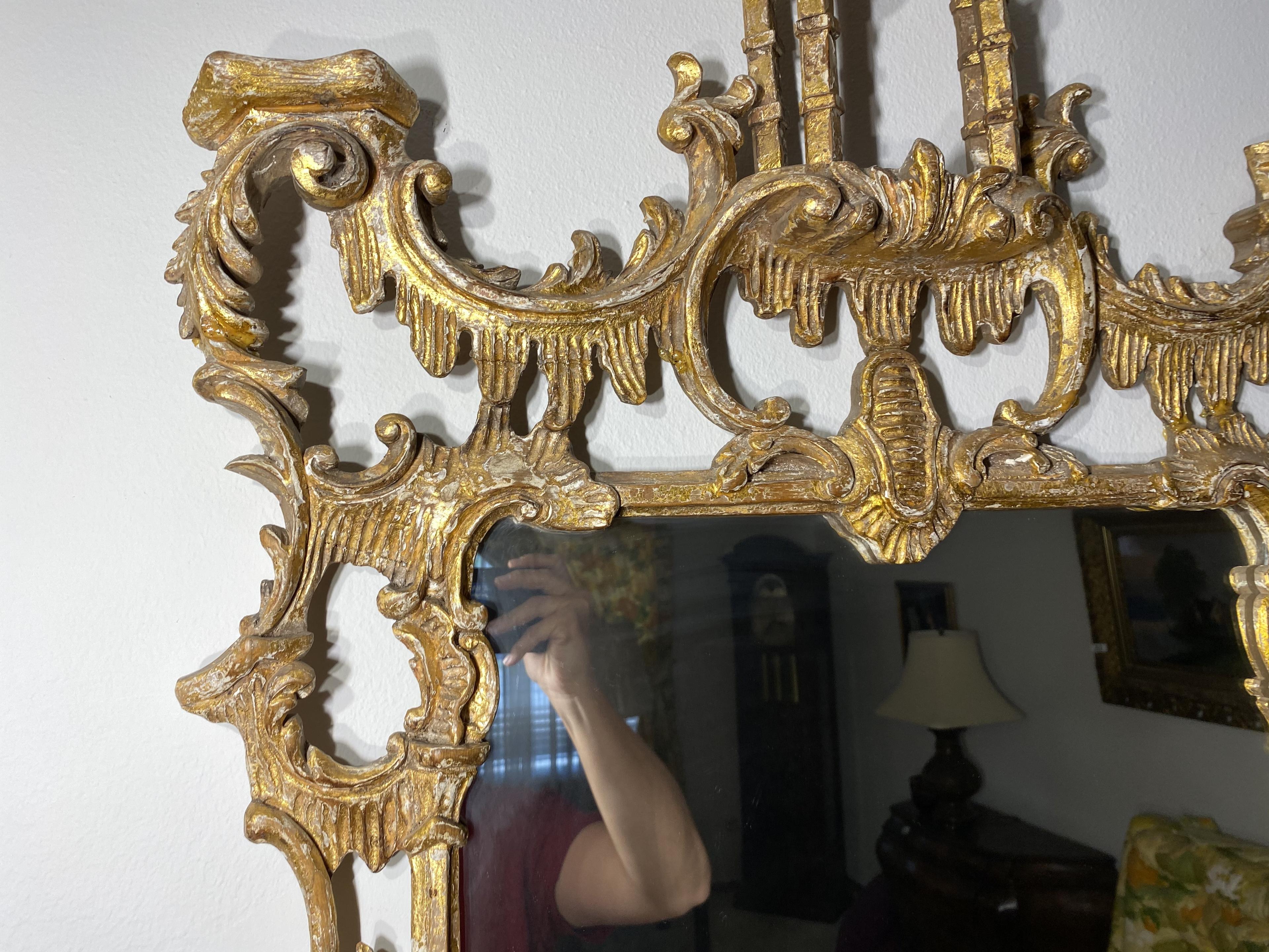 Large Sized Rococo Revival Mirror