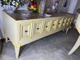 Large low French Provincial Server