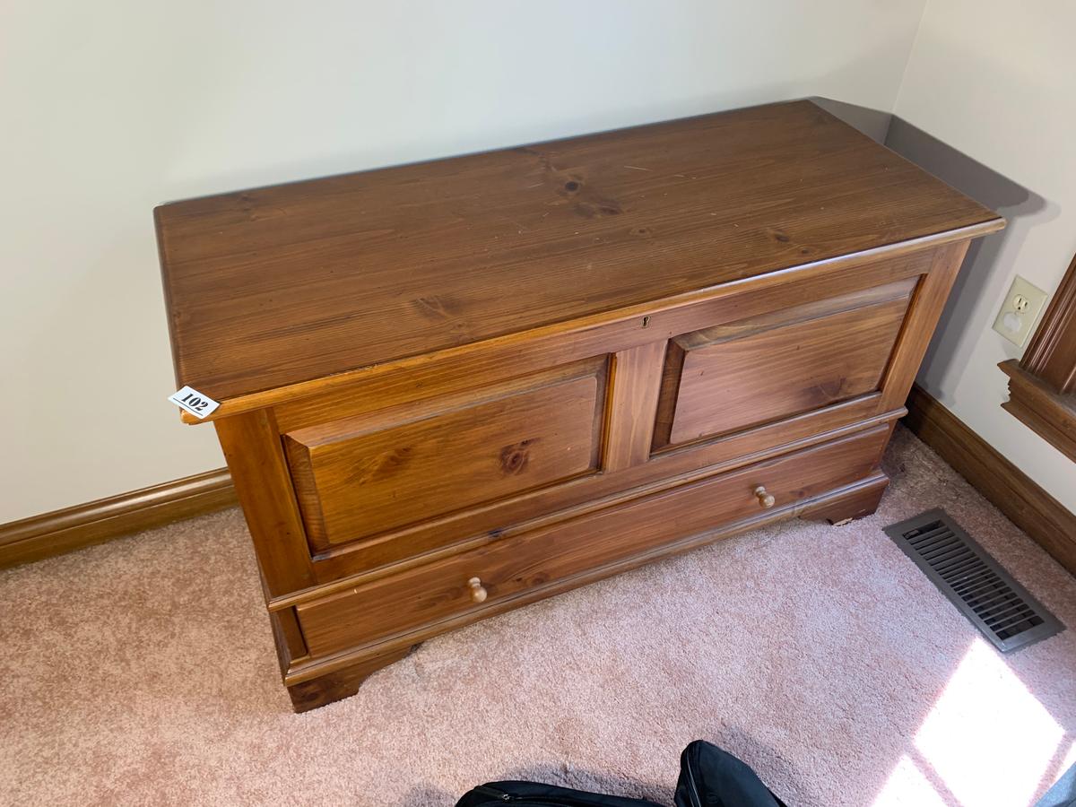 Vintage Ethan Allen cedar trunk or hope chest