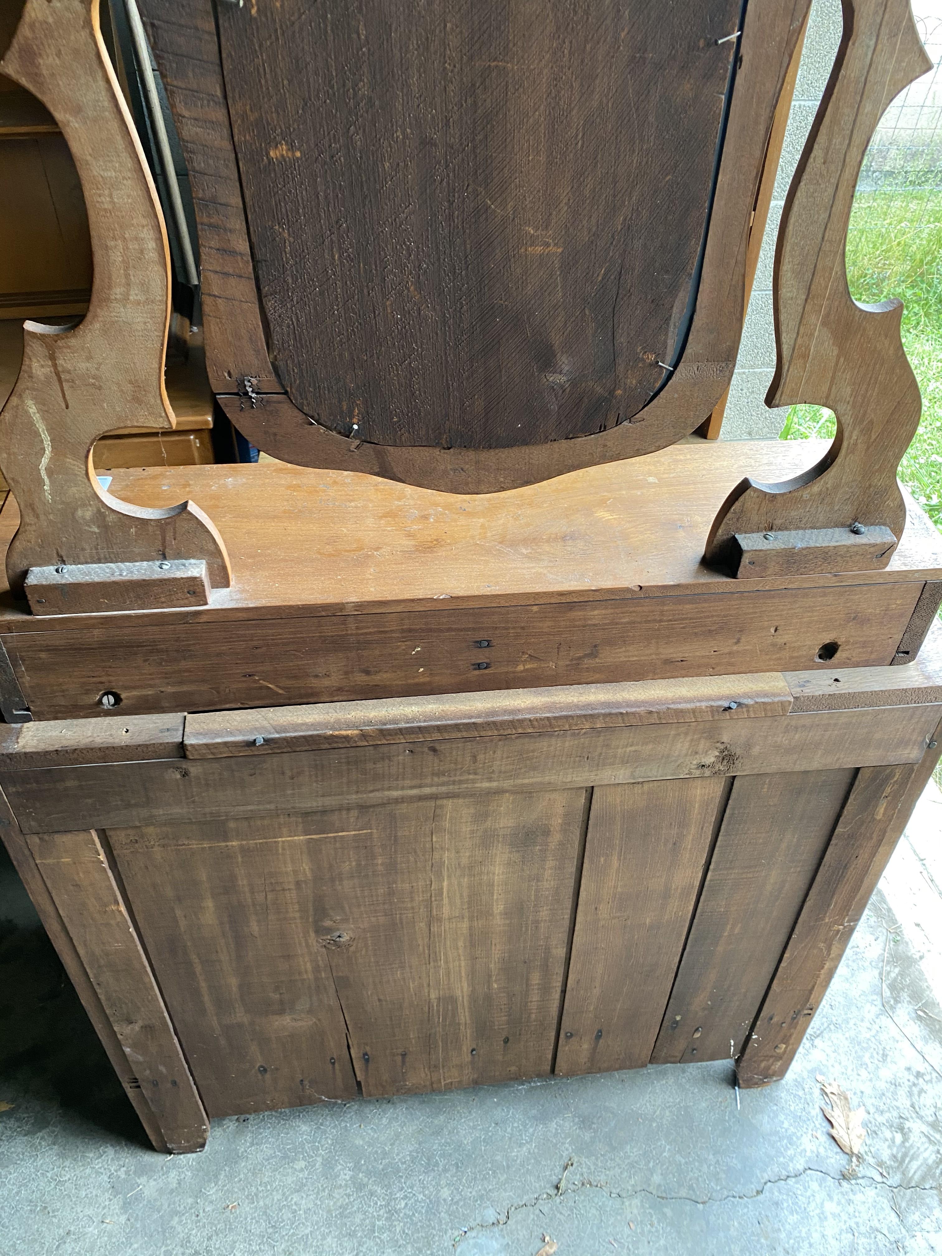 Antique Dresser with Mirror