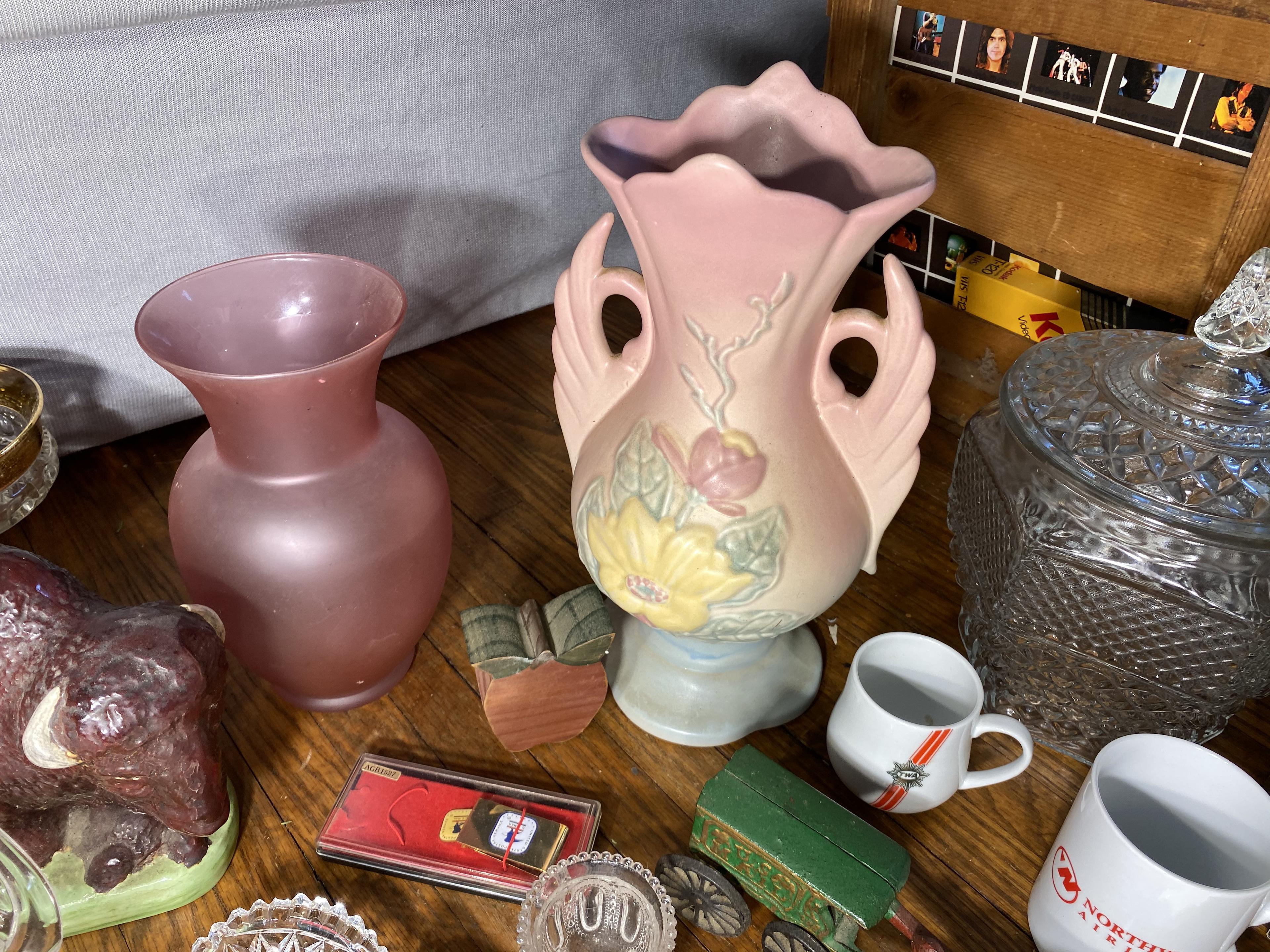 Jewelry, Hall Pottery, Cookie Jar, etc.