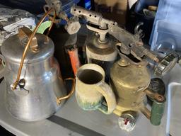 Group of misc vintage, antique items